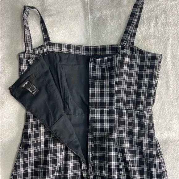 Forever 21 Vintage Plaid Bodycon Dress - Picture 4 of 6